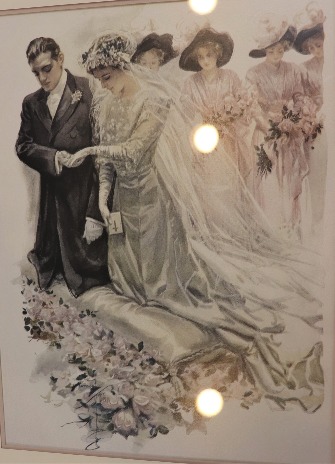 The Wedding- Painting Signed by Artist