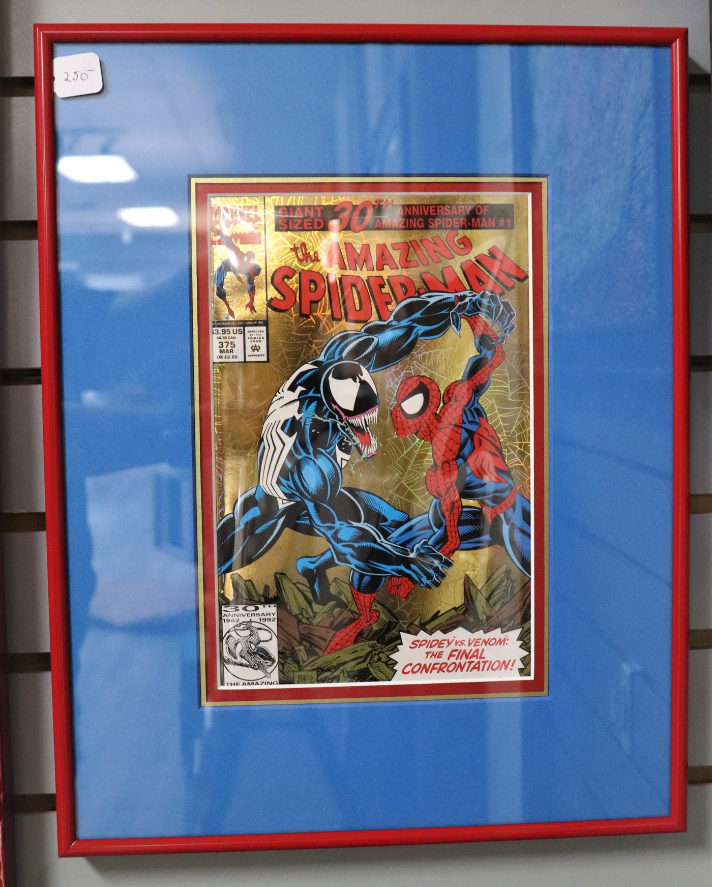 Amazing Spiderman- Giant Sized Comic Cover