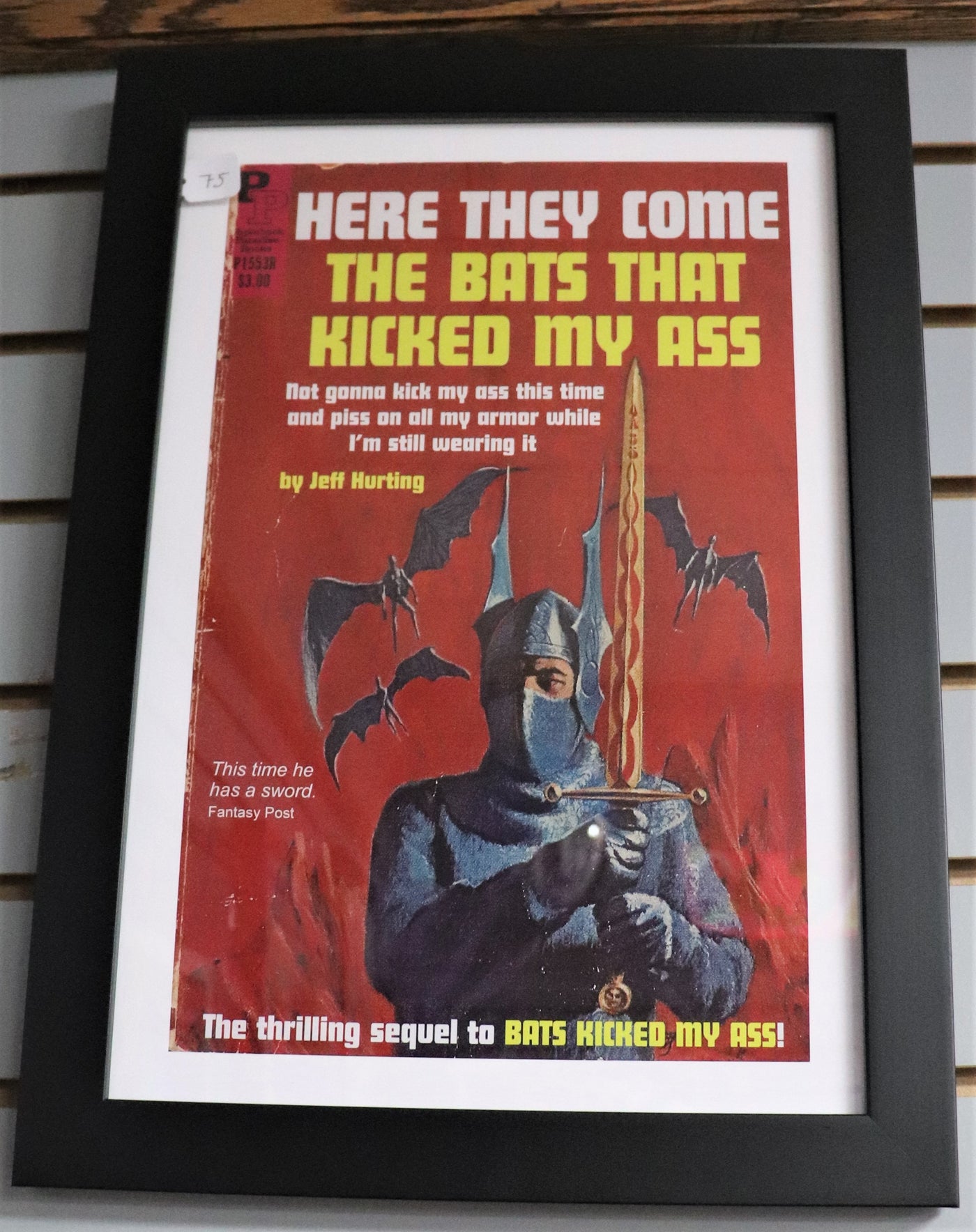 The Bats That Kicked My Ass- Print