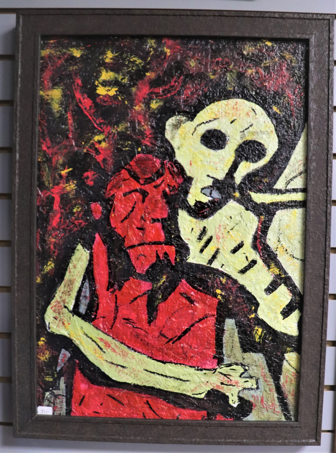 Hellboy - Painting on panel