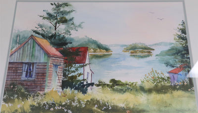 Farmhouse-Water Color Painting
