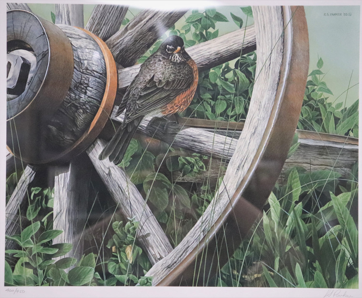 Bird on a Wheel- Print
