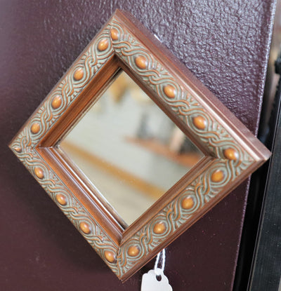 3 1/2" x 3 1/2" Square Patterned Micro-Mirror