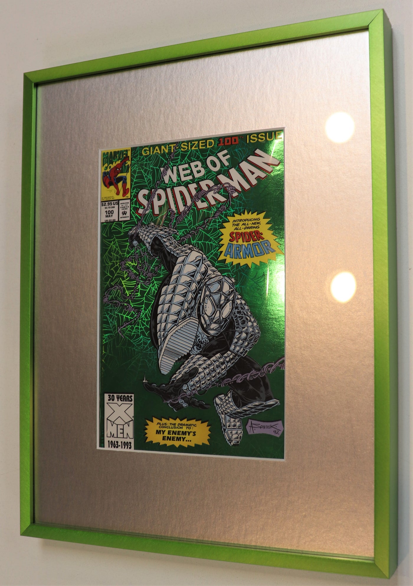 Web of Spiderman- Comic Cover