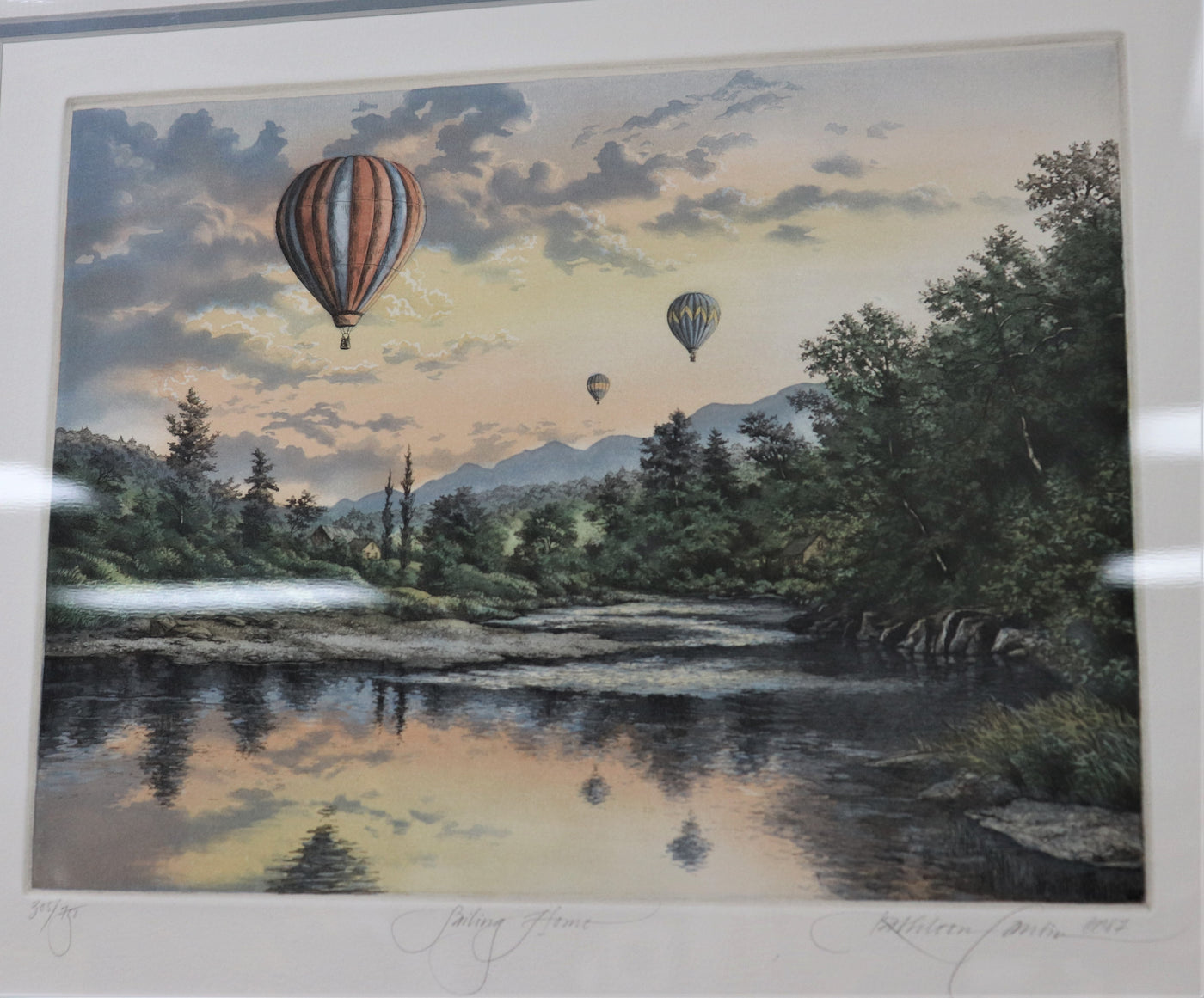 Hot Air Balloons- Print