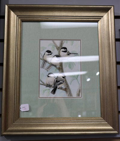 Tree Penguins- Giclee Watercolor Print