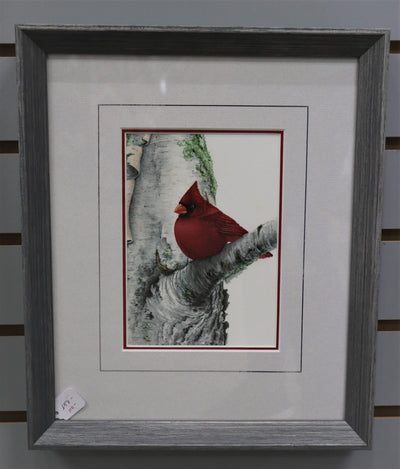 Fat Red- Giclee Watercolor Print