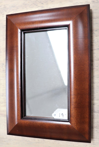 6" x 8 3/4" Rectangular Wood Micro-Mirror
