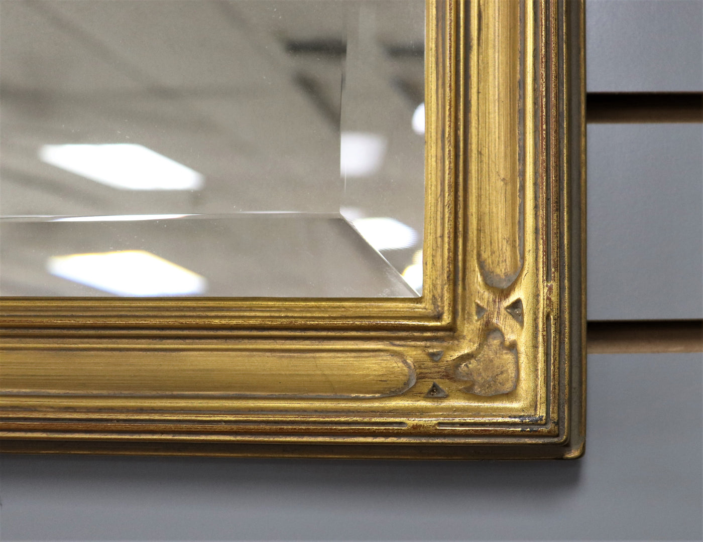 19 3/4" x 23 3/4" Rectangular Gold Mirror