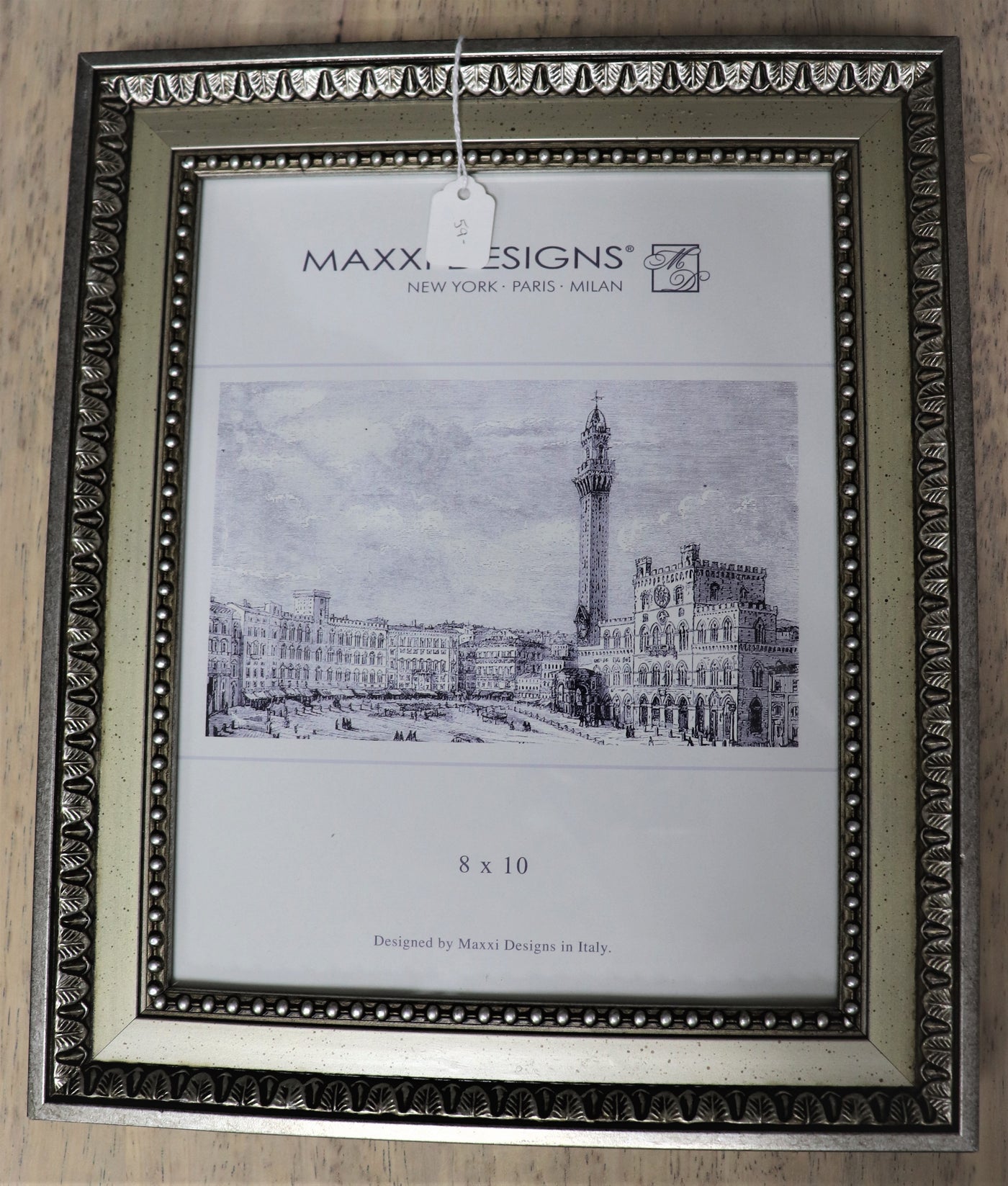 8" x 10" Silver Photo Frame- Maxxi