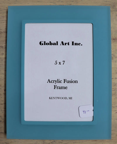 5" x 7" Blue Photo Frame- Global Art Inc.