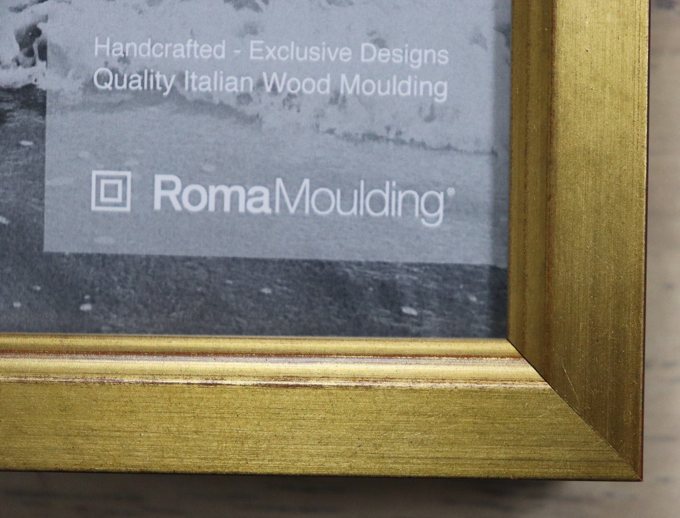 4" x 6" Gold Photo Frame- Roma Moulding